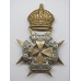 Edward VII Royal Malta Militia Helmet Plate