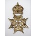 Edward VII Royal Malta Militia Helmet Plate