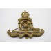 Royal Artillery Cap Badge - King's Crown