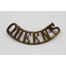 Queen's Royal West Surrey Regiment (QUEEN'S) Shoulder Title