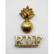 Royal Dublin Fusiliers (R.D.F.) Shoulder Title