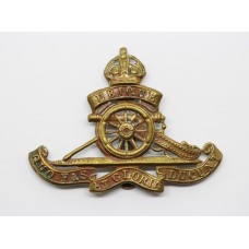 Royal Artillery Cap Badge - King's Crown