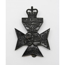 Queen's Royal Rifles Cap Badge - Queen's Crown