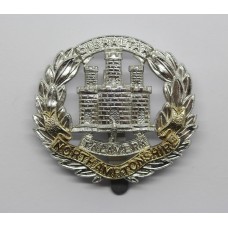 Northamptonshire Regiment Anodised (Staybrite) Cap Badge