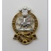 Queen's Royal Regiment Anodised (Staybrite) Cap Badge