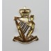 Royal Irish Rangers Anodised (Staybrite) Cap Badge - Queen's Crown