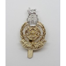 Lancastrian Brigade Anodised (Staybrite) Cap Badge