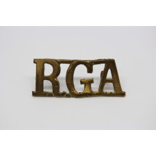 Royal Garrison Artillery (R.G.A.) Shoulder Title