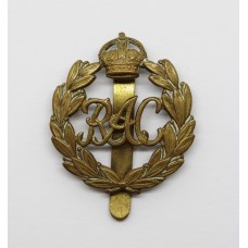 Royal Armoured Corps (R.A.C.) Cap Badge - King's Crown (1st Pattern)