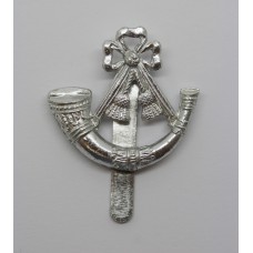 Light Infantry Anodised (Staybrite) Cap Badge