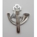 Light Infantry Anodised (Staybrite) Cap Badge