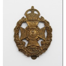 7th/8th Bn. (Leeds Rifles) West Yorkshire Regiment Cap Badge - King's Crown