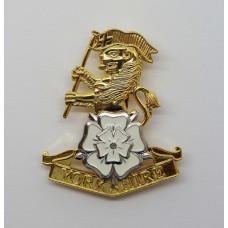 Yorkshire Regiment Enamelled Cap Badge