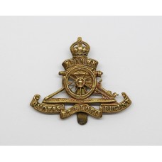 Royal Artillery Beret Badge - King's Crown