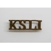 King's Shropshire Light Infantry (K.S.L.I.) Officer's Shoulder Title