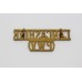 Prince of Wales's Volunteers Lancashire Regiment (LANCASHIRE/(P.W.V.) Shoulder Title