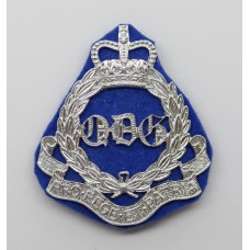 Queen's Dragoon Guards Anodised (Staybrite) NCO's Arm Badge