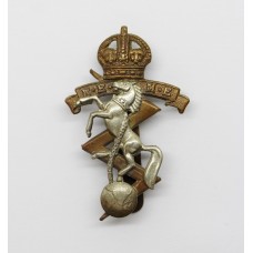 Royal Electrical & Mechanical Engineers (R.E.M.E.) Cap Badge - King's Crown (2nd Pattern)