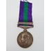 General Service Medal (Clasp - Palestine 1945-48) - Dvr. J.A. Barker, Royal Signals