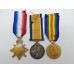 WW1 1914-15 Star Medal Trio - Pte. H.G. Smith, 2nd London Regiment