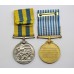 Queen's Korea Medal and UN Korea Medal Pair - Gnr. G.W. Procter, Royal Artillery