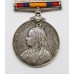 Queen's South Africa Medal (Clasps - Cape Colony, Orange Free State, Transvaal, South Africa 1901, South Africa 1902) - Pte. J. Doherty, 3rd Dragoon Guards