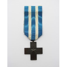 Italian WW1 War Merit Cross - Vitt Emm. III