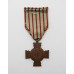 French WW1 Croix du Combattant Cross Medal