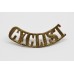 Army Cyclist Corps (CYCLIST) Shoulder Title