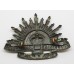 Australian Commonwealth Military Forces Slouch Hat Badge - King's Crown