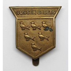 Sussex Cadets Cap Badge