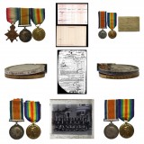 A few First World War medal groups added to the website