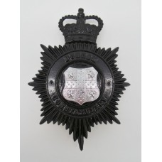 Durham Constabulary Night Helmet Plate - Queen's Crown