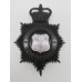 Durham Constabulary Night Helmet Plate - Queen's Crown