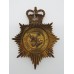 Durham Constabulary Night Helmet Plate - Queen's Crown