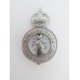 Somersetshire Constabulary Cap Badge - King's Crown