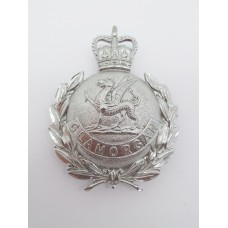 Glamorgan Constabulary Helmet Plate - Queen's Crown