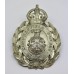 Huddersfield Police Helmet Plate (Wreath) - King's Crown