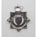 Leicestershire Constabulary Senior Officer's Enamelled Cap Badge - Queen's Crown