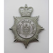 North Wales Police Helmet Plate - Queen's Crown