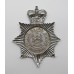 North Wales Police Helmet Plate - Queen's Crown