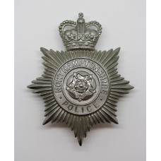 Northamptonshire Police Helmet Plate - Queen's Crown