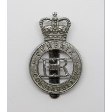 Cumbria Constabulary Cap Badge - Queen's Crown