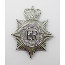 Avon and Somerset Constabulary Helmet Plate - Queen's Crown