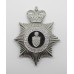 City of Manchester Airport Police Helmet Plate - Queen's Crown