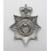 City of Manchester Airport Police Helmet Plate - Queen's Crown