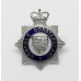 Norfolk Constabulary Senior Officer's Enamelled Cap Badge - Queen's Crown