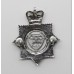 Leeds City Police Senior Officer's Enamelled Cap Badge - Queen's Crown