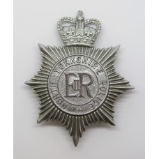 North Yorkshire Police Helmet Plate - Queen's Crown