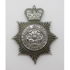 Lancashire Constabulary Helmet Plate - Queen's Crown